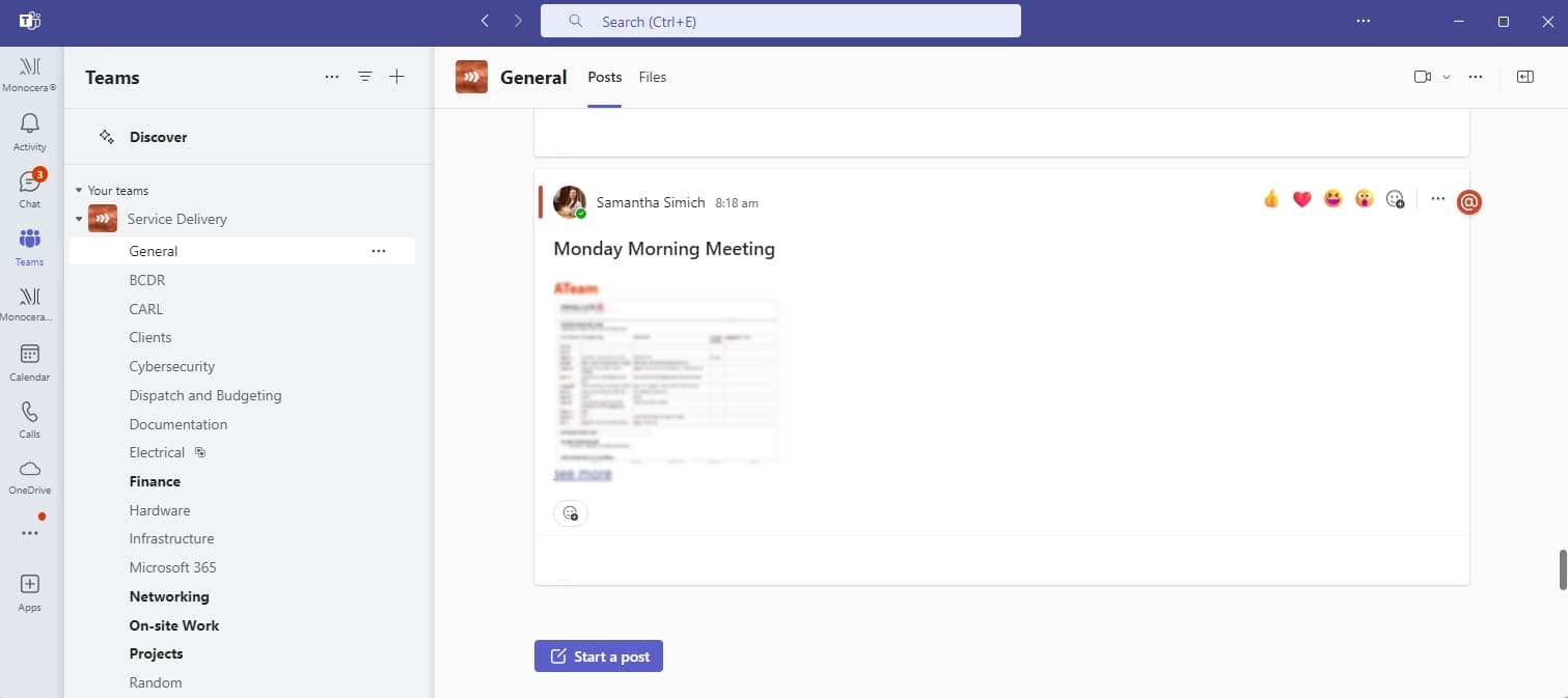 Microsoft Teams deployment